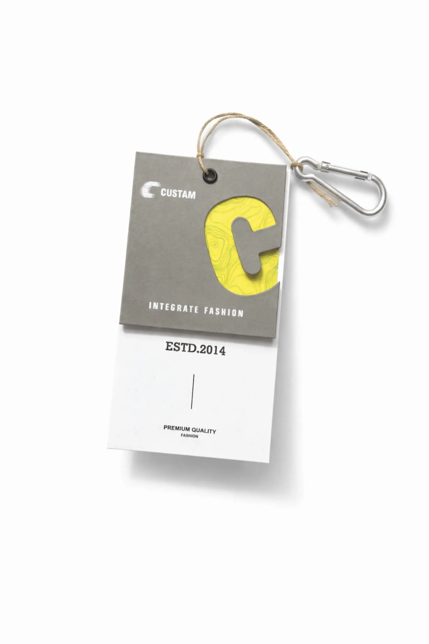 Custom labels hangtag for product branding